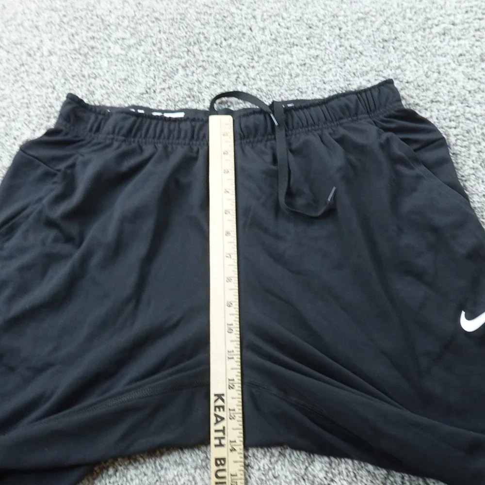 Nike Pants Mens L Black Dri Fit Drawstring Performance Jogger Sweatpants Workout